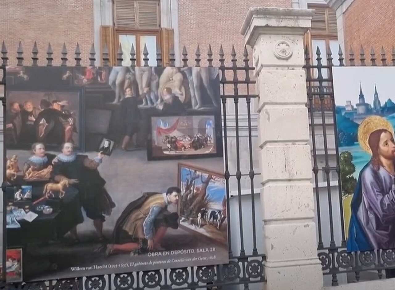 Obras de Tiziano, Rubens, Murillo e outros estÃ£o expostas nas amplas galerias do museu. AlÃ©m disso, a instituiÃ§Ã£o continua a realizar exposiÃ§Ãµes temporÃ¡rias de grande importÃ¢ncia, complementadas por atividades educativas e culturais.