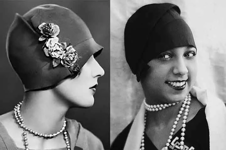 O chapéu cloche, um símbolo da moda dos anos 1920, é feito de feltro ou tecido e tem uma forma arredondada que se ajusta à cabeça. Usado principalmente por mulheres, ele é ideal para eventos formais e do dia a dia em climas mais frios.