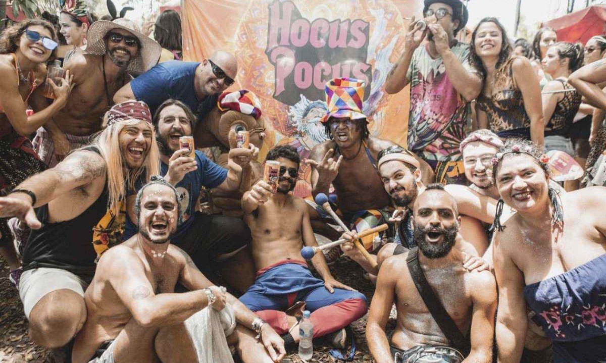 A Rua do Mercado, no Centro do Rio, será palco do Hocus Blocus, uma ação de pré-carnaval -  (crédito: Hocus Pocus/Divulgação)