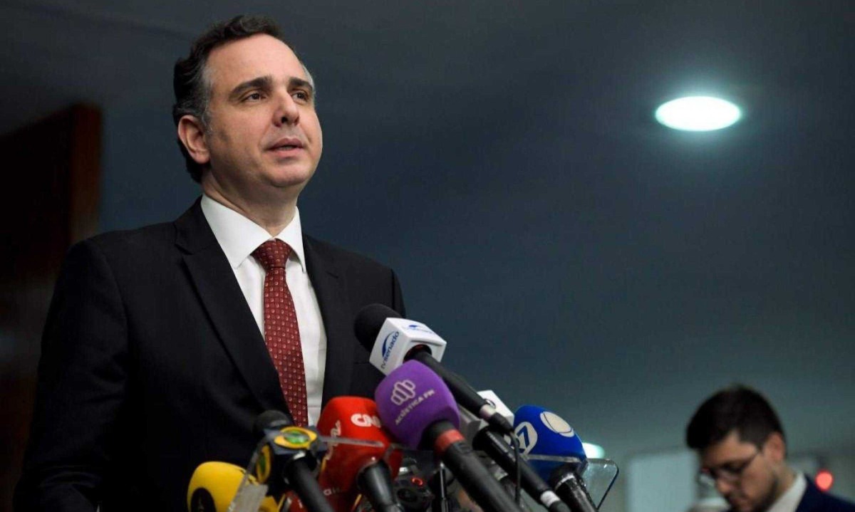 Pacheco ressaltou que a manuten&ccedil;&atilde;o da democracia foi uma prioridade de sua gest&atilde;o -  (crédito: Saulo Cruz/Ag&ecirc;ncia Senado)