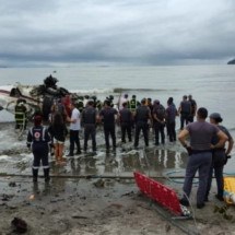 Testemunhas relatam luta de mãe para resgatar filhos em acidente de avião em Ubatuba: ‘Uma leoa’ - Reprodução/CNN