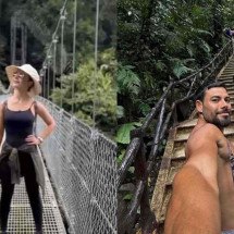Sandy e o namorado Pedro Andrade curtem hotel de luxo na Costa Rica