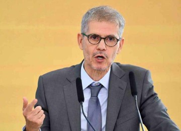 Publicitário, Sidônio tomou posse ontem em solenidade das mais concorridas do Palácio do Planalto, porém sem a presença da bancada do PT na Câmara -  (crédito: Evaristo Sá/AFP)