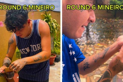 Jovem cria jogos de 'Round 6' , se a série se passasse em Minas Gerais -  (crédito: Reprodução / Instagram)