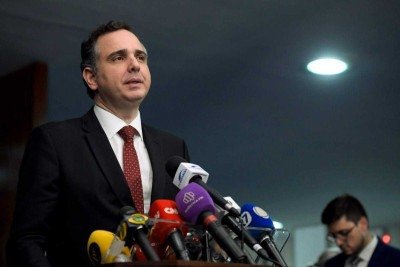 Pacheco diz que STF &eacute; "p&aacute;gina virada" -  (crédito: Saulo Cruz/Ag&ecirc;ncia Senado)