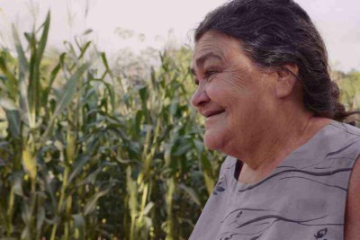 A agricultora dona Rosa no filme 'Terra de mulheres' -  (crédito: OrIane Descout/divulgação)