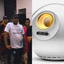 Brasileiros fazem fila para "vender olho" por R$ 700; entenda - Montagem/reprodução record/divulgação
