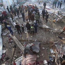 Trump e Biden disputam crédito por cessar-fogo entre Israel e Hamas - Omar AL-QATTAA / AFP