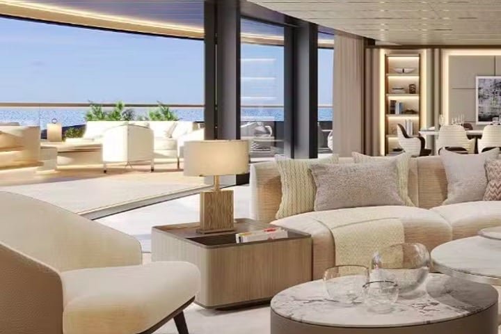 Enquanto isso, as coberturas, com tamanhos entre 166 m² e 1.400 m², terão preços iniciais de 49 milhões de libras (cerca de R$ 372 milhões).
