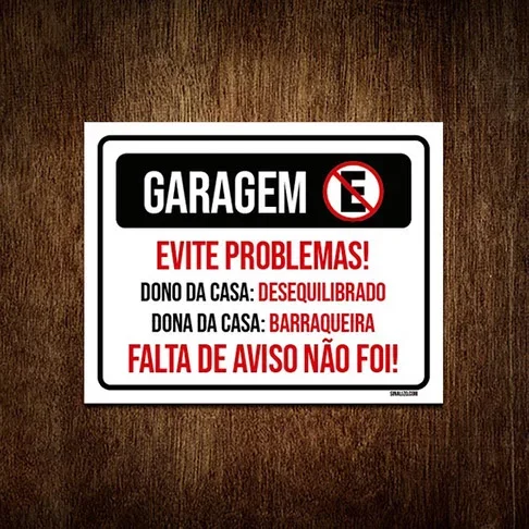 Ameaças explícitas e a advertência: 