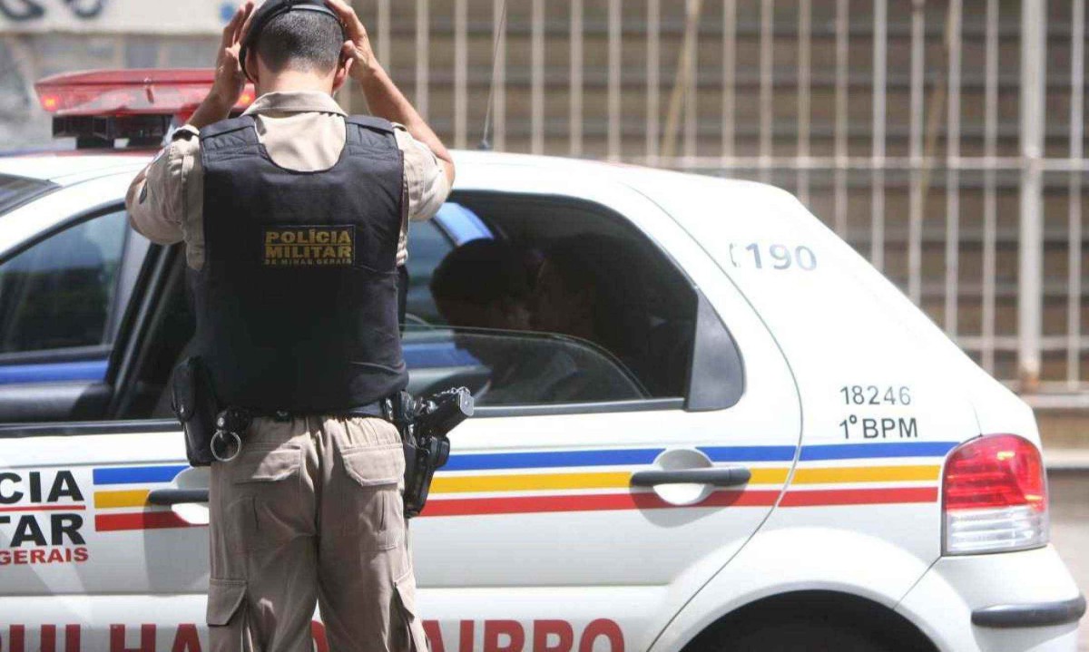 Policiais militares podem ser designados para atuar na seguranças nas escolas de Minas Gerais -  (crédito: Edesio Ferreira/EM/D.A Press)