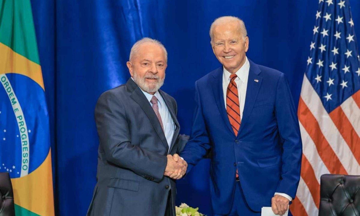 Presidente Luiz Inácio Lula da Silva será representado pela embaixadora em Washington, Maria Luiza Viotti -  (crédito: Ricardo Stuckert / PR)