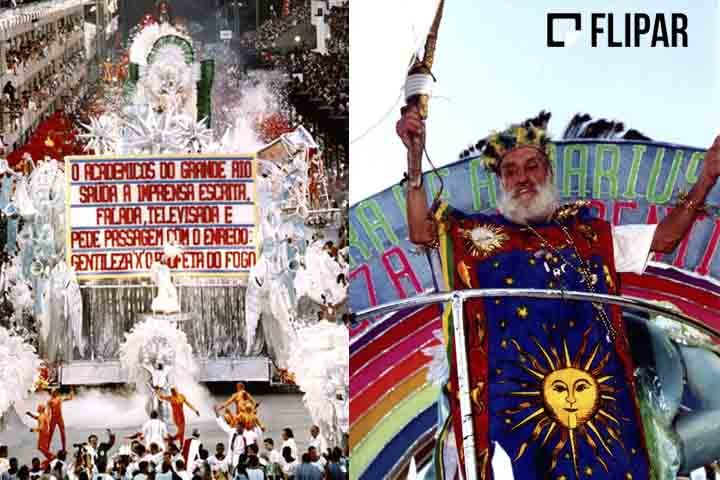 Em 2001, o Profeta Gentileza foi enredo da Acadêmicos do Grande Rio, no carnaval carioca. O carnavalesco Joãozinho Trinta surpreendeu apresentando um voo de astronauta em plena Sapucaí.  Ele explicou a ligação desse voo com Gentileza: 