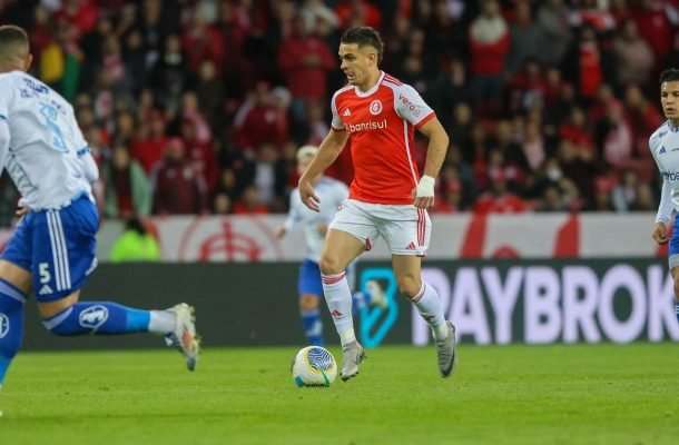 BORRÉ - Não se entendeu com Valencia. É 9, não jogador de lado. Roger o escalou errado. Saiu, no segundo tempo, para a entrada de Gustavo Santos - NOTA: 5,0 - Foto: Ricardo Duarte/Internacional 