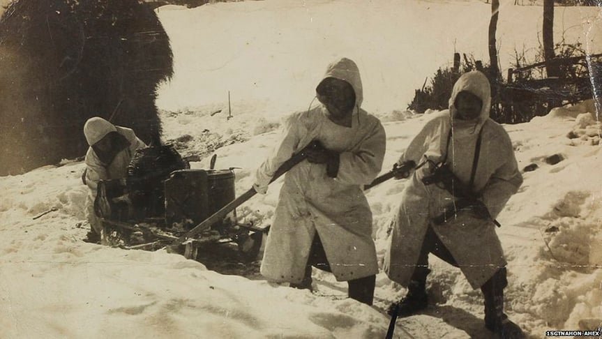 Após a Batalha de Monte Castelo , a FEB prosseguiu numa série de vitórias. Em 5 de março de 1945, os brasileiros conquistaram ainda Soprassosso e Castelnuovo.  Na II Guerra, muitos soldados viram neve pela primeira vez. 