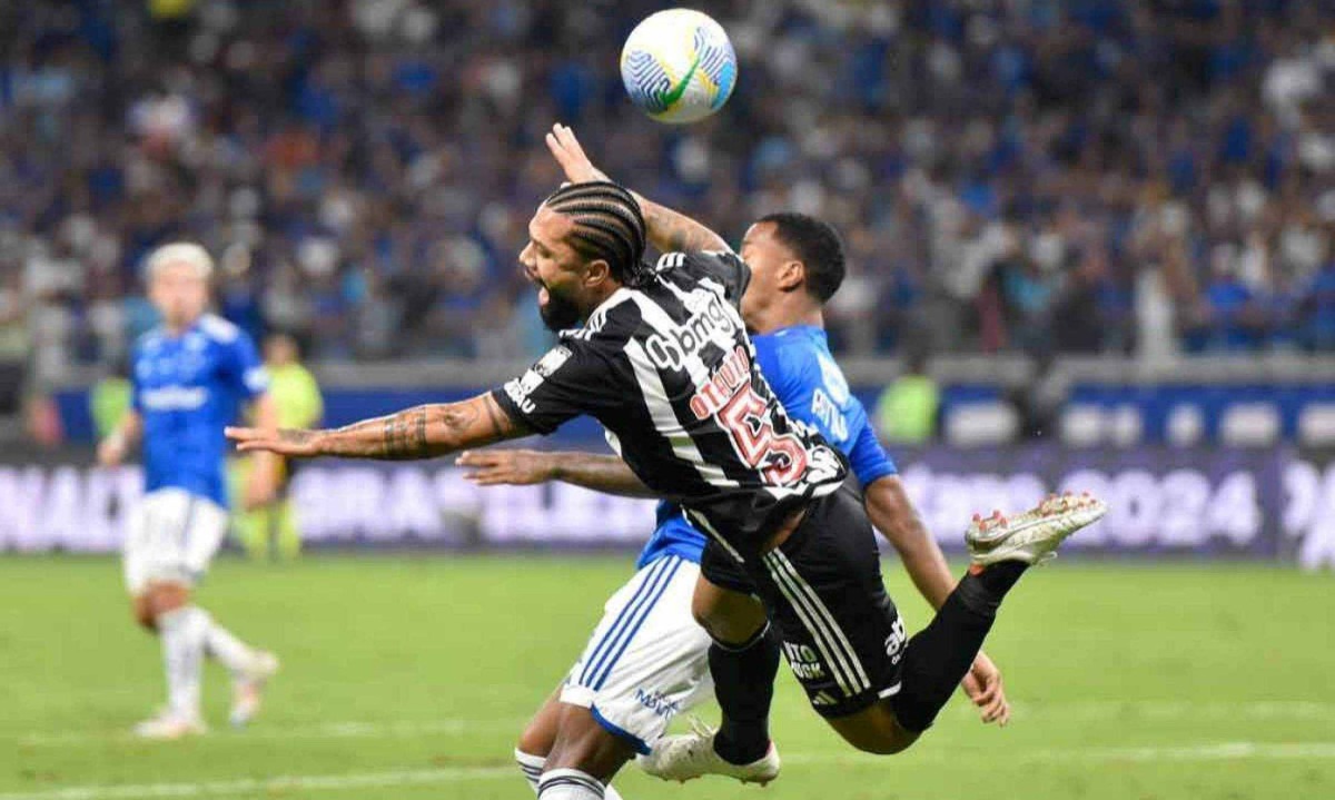 Na última vez que se enfrentaram, pelo Campeonato Brasileiro de 2024, no Mineirão, Cruzeiro e Atlético empataram por 0 a 0 -  (crédito: Ramon Lisboa/EM/D.A Press – 10/8/24)