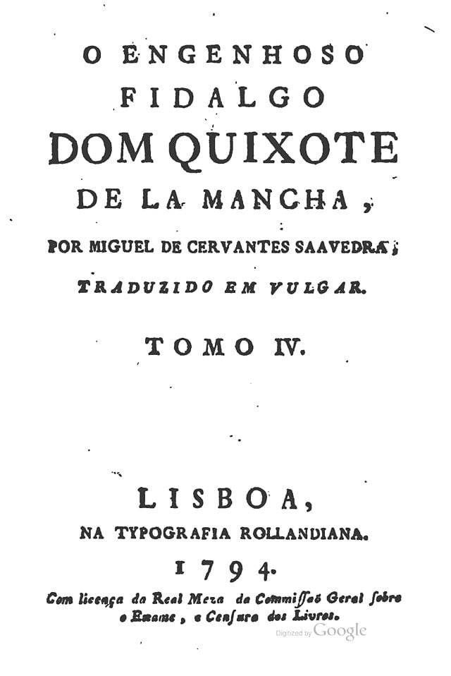 A primeira edição em língua portuguesa de 