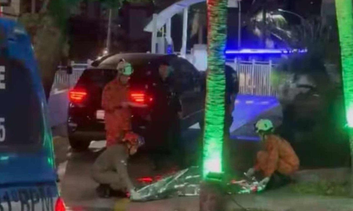 Homem foi encontrado morto em frente a um hotel na Barra da Tijuca -  (crédito: Reprodu&ccedil;&atilde;o)