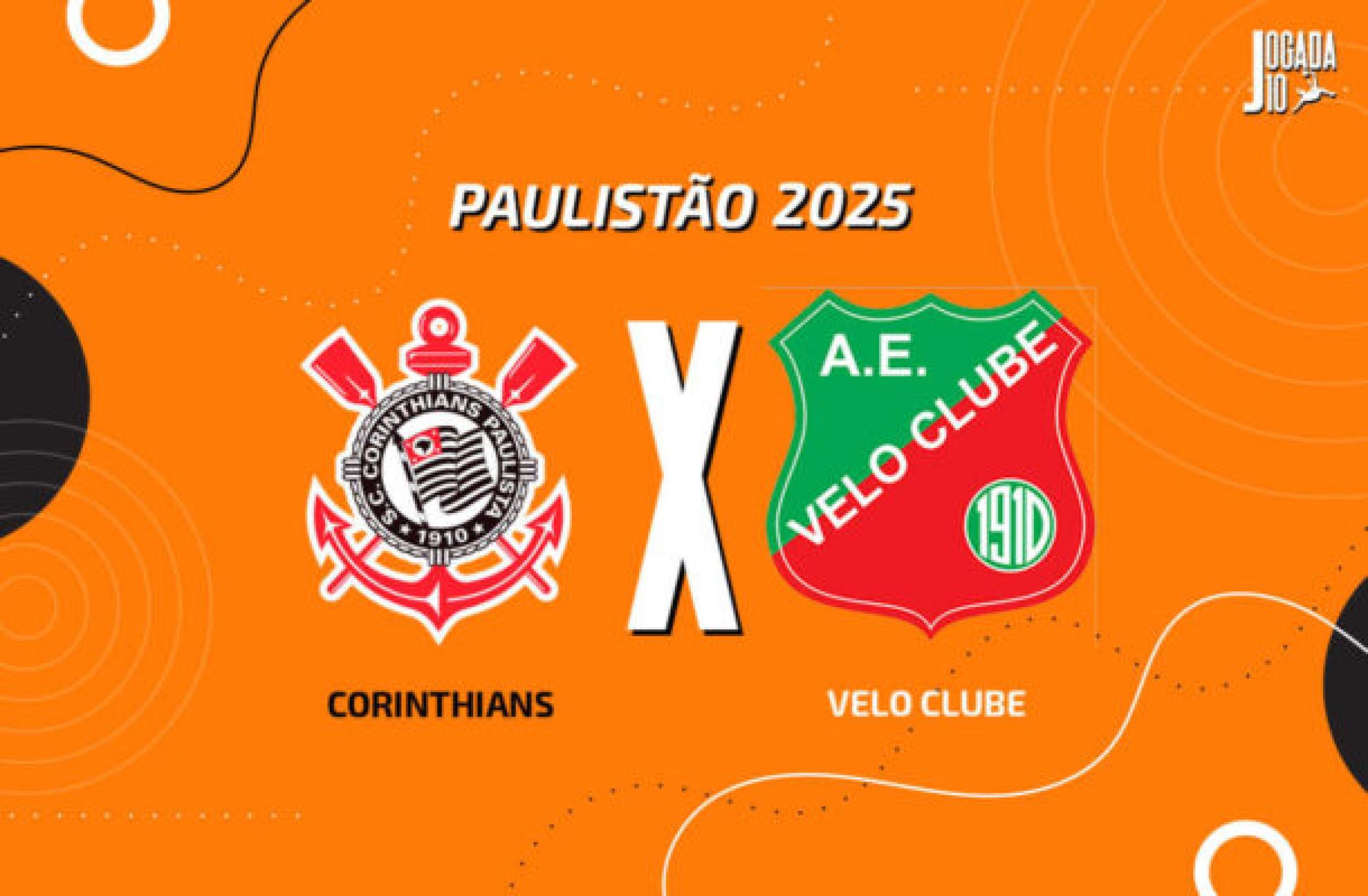 Corinthians x Velo Clube, AO VIVO, com a  Voz do Esporte, às 17h