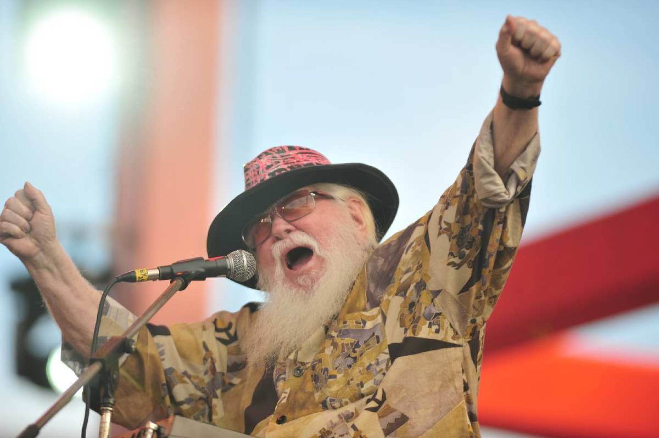 Hermeto Pascoal se apresenta no Festival Sensacional em junho de 2023, no Parque Ecológico da Pampulha, em BH