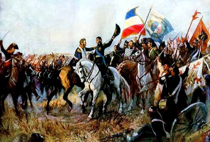 Liderado por Bernardo O’higgins, o movimento da independência do Chile em relação à soberania espanhola começou em 18 de setembro de 1810, teve uima declaração formal em 12 de fevereiro de 1818 e seria reconhecida, finalmente, em 25 de abril de 1844. secular espanhola. 
