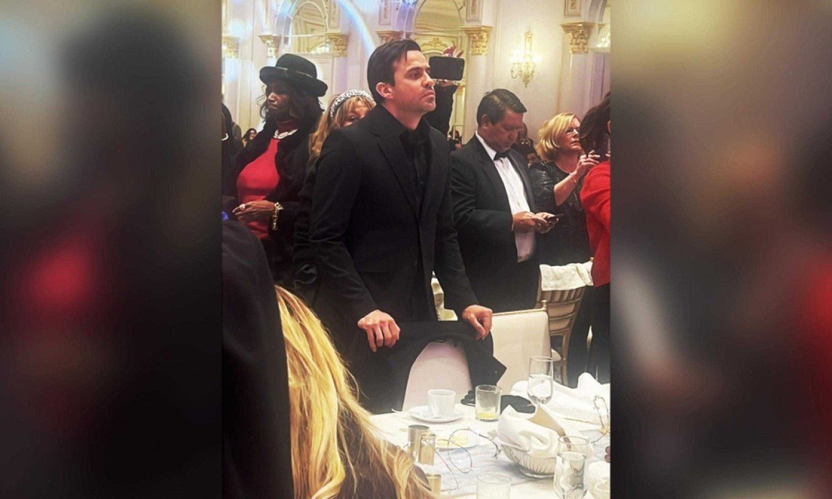 Pablo Marçal, em versão discreta, também foi para a posse de Trump -  (crédito: Platobr)