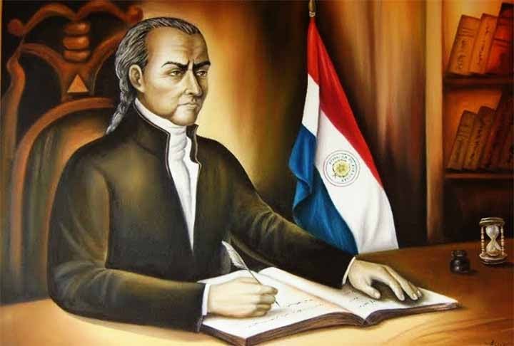 O Paraguai declarou sua independência em 14 de maio de 1811, lutando contra a Espanha. José Gaspar Rodríguez de Francia é o herói da independência.