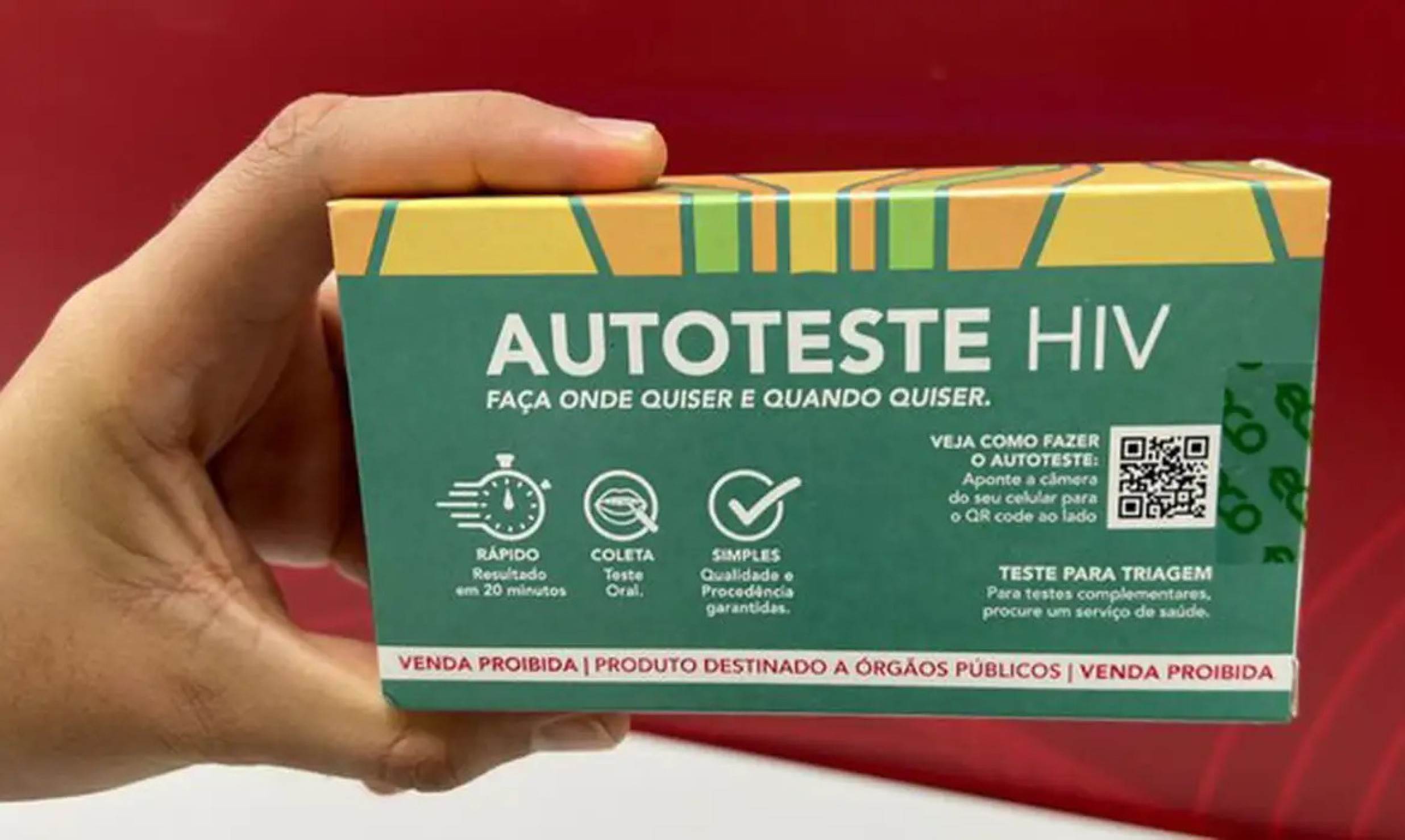 Embalagem de autoteste de HIV fica mais discreta para incentivar uso