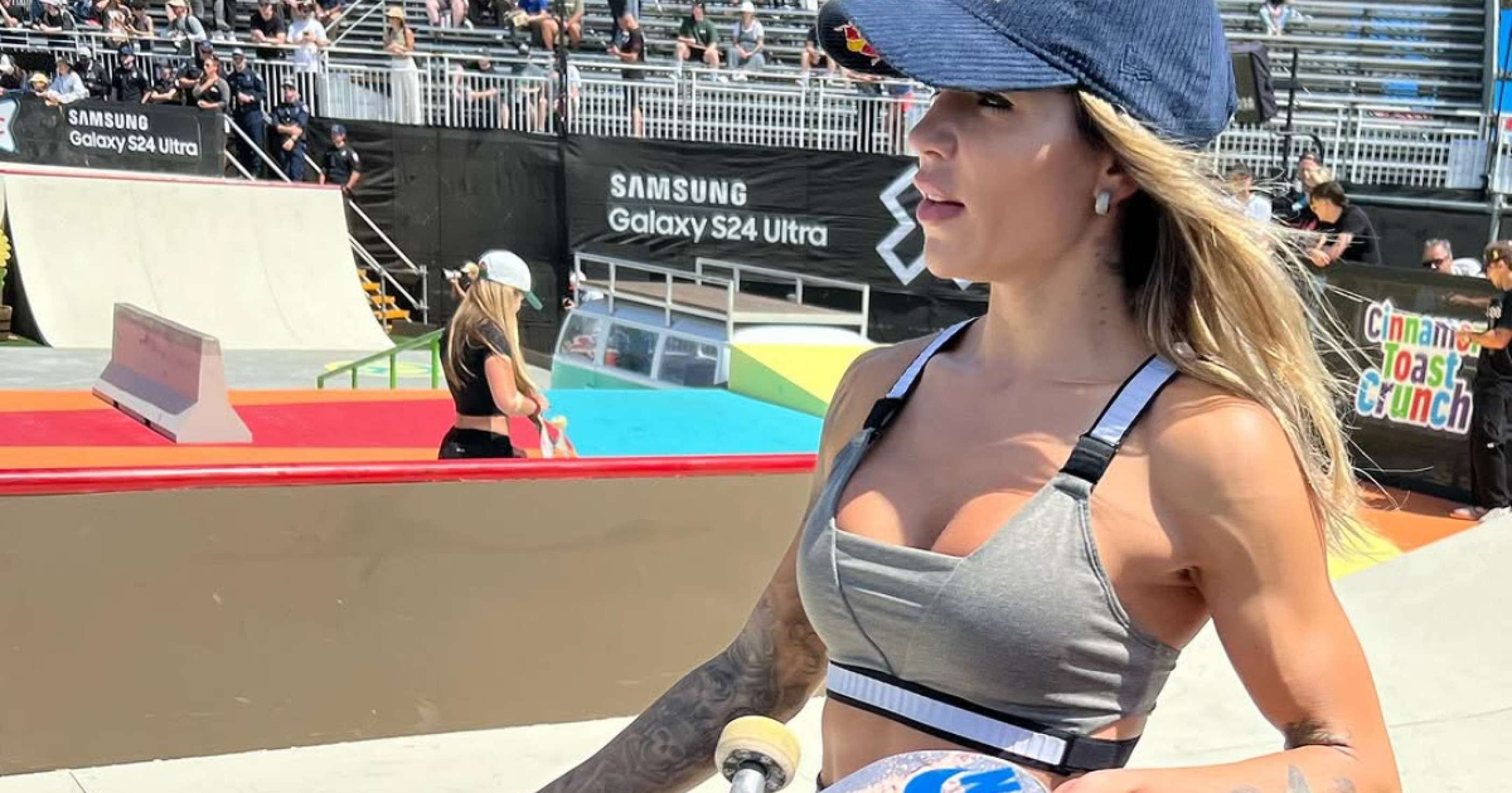 Letícia Bufoni realiza procedimento na JK Estética Avançada após rompimento de prótese