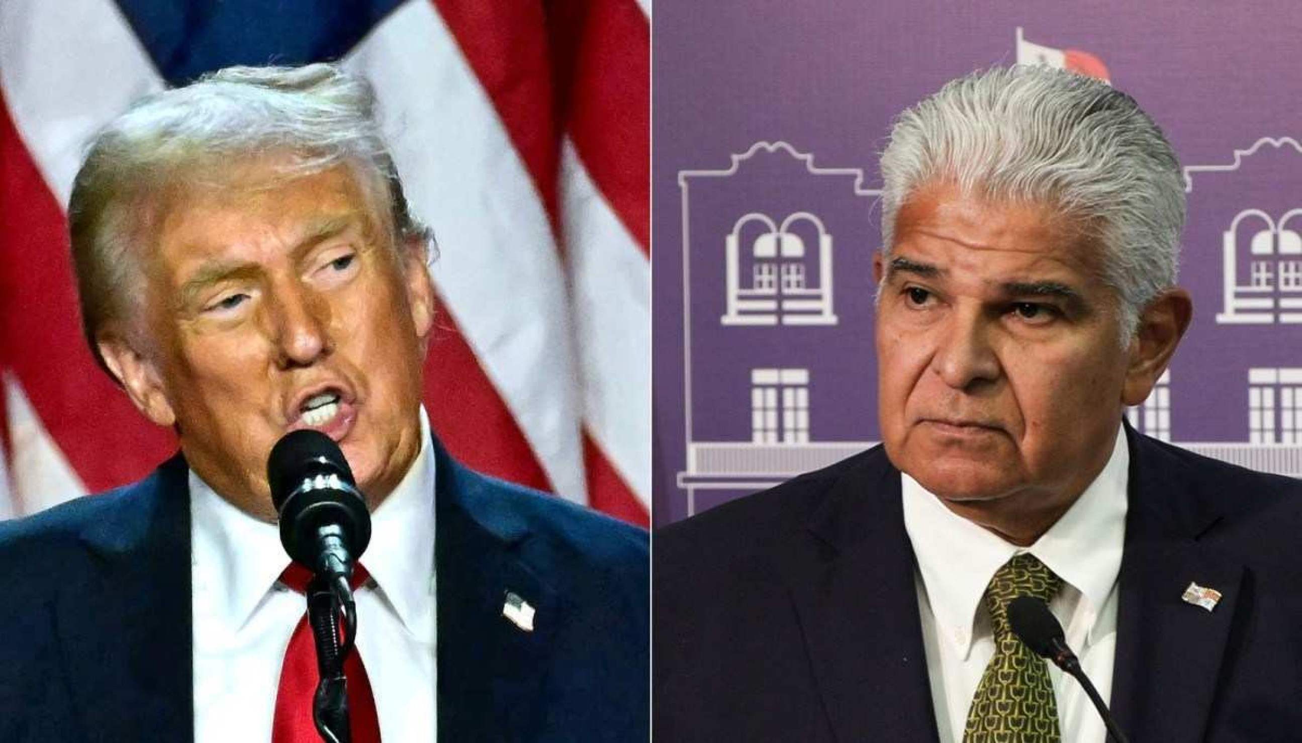 Presidente panamenho sobre falas de Trump: 'o Canal seguirá em nossa mãos'