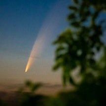 Cometa raro avistado em MG só deve ser visto novamente em 600 mil anos - Vini Pissá 