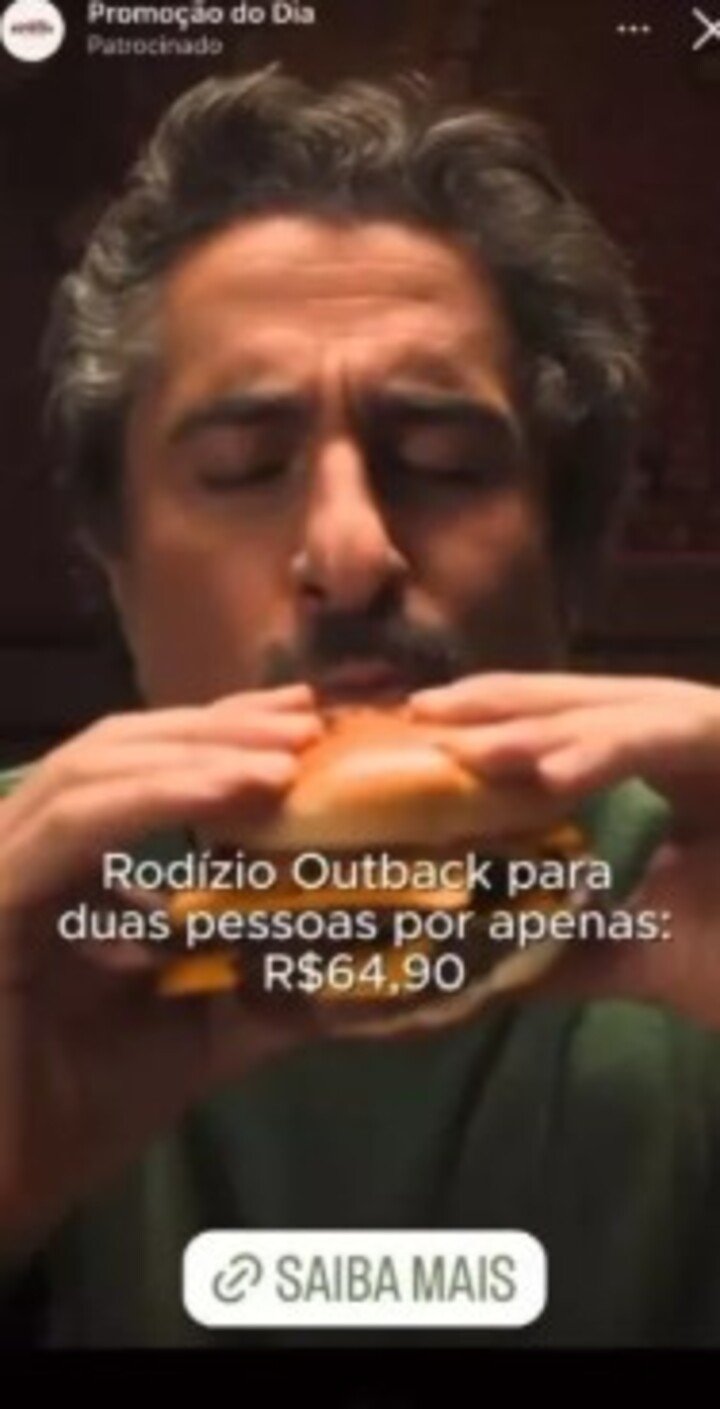 Na campanha falsa, Mion aparecia como garoto-propaganda do restaurante Outback e estimulava os consumidores a fazerem cadastro em uma promoção que não existia. A polícia prendeu três suspeitos de participação no crime, todos componentes de uma quadrilha de golpistas digitais. 
-Reprodução