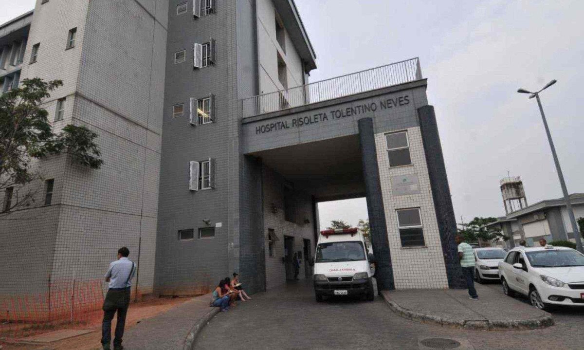 Hospital opera com o dobro da capacidade nesta manh&atilde; -  (crédito: Rodrigo Clemente/EM/D.A Press)