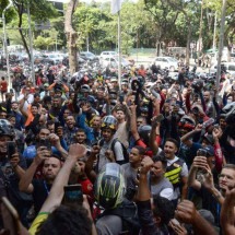 Superintendência do Trabalho desiste de suspender mototáxis após pressão - T&uacute;lio Santos/EM/D.A.Press. Brasil. Belo Horizonte - MG