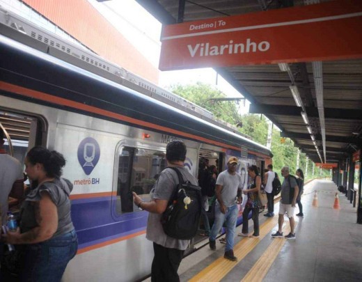 Metrô BH: obras de revitalização da linha 1 vão até março de 2027