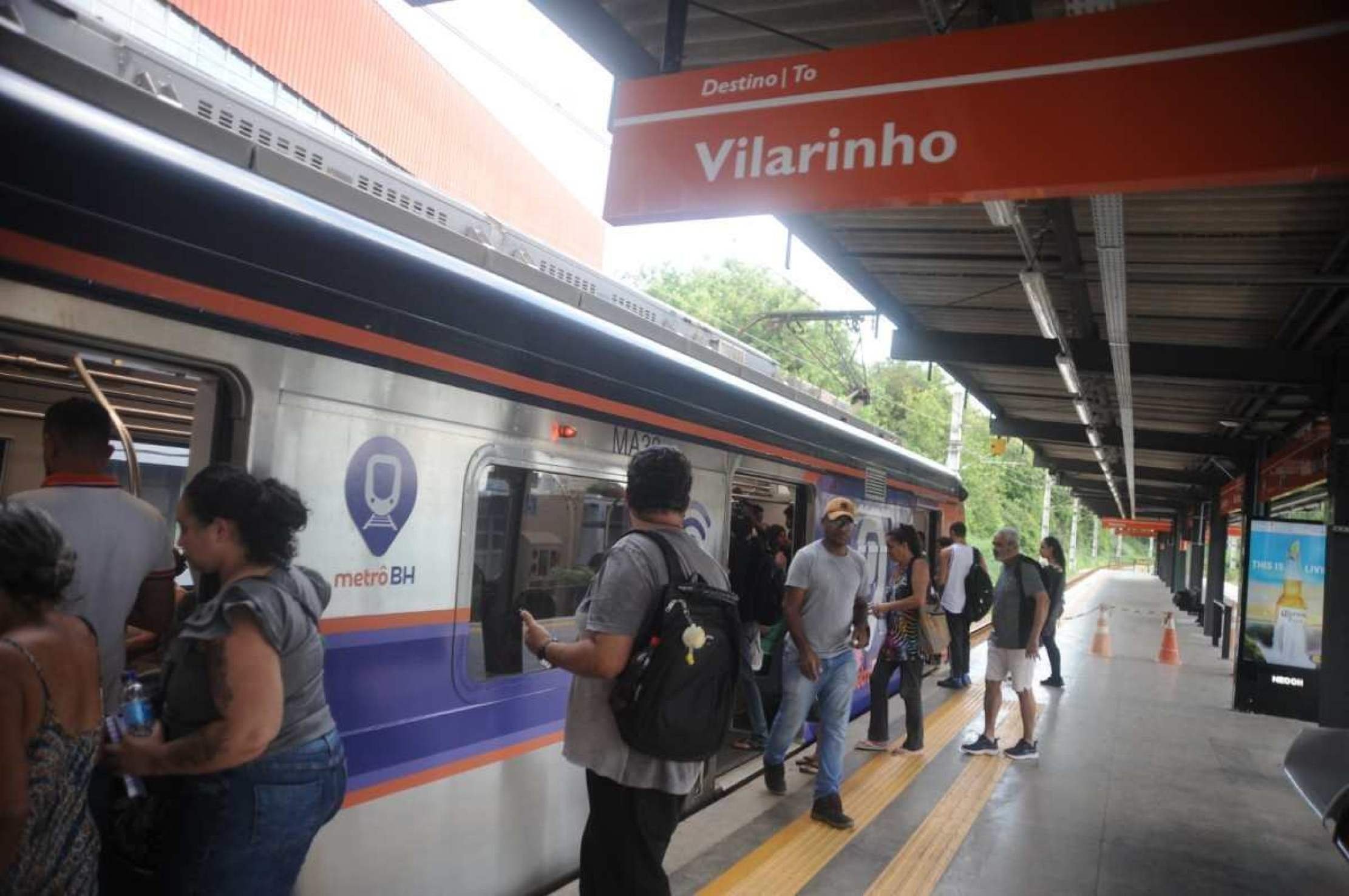 Metrô BH: obras de revitalização da linha 1 vão até março de 2027