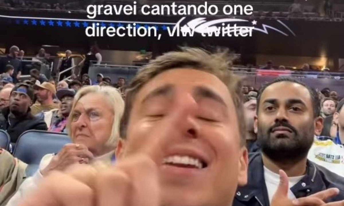 Nikolas Ferreira publicou um vídeo cantando uma canção da banda One Direction -  (crédito: Reprodução/Redes Sociais)