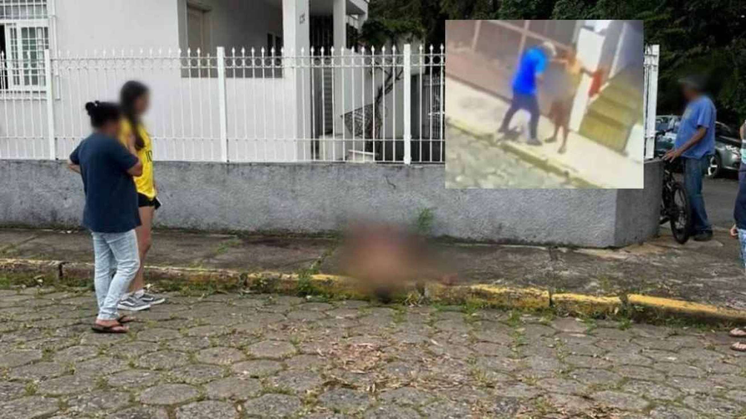 Homem é preso por homicídio após ser filmado esfaqueando vítima na rua