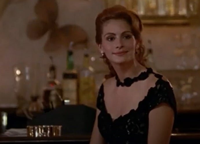 Quem ficou com o personagem que encantou o mundo foi Julia Roberts. A obra tornou-se um dos maiores clássicos da história do cinema mundial.