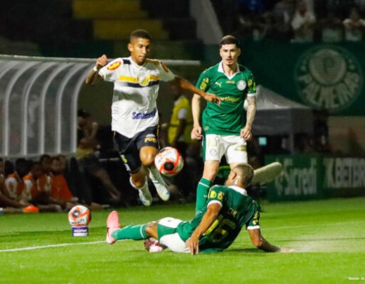 Atuações do Palmeiras contra o Novorizontino: Facundo Torres e Benedetti são os melhores na derrota