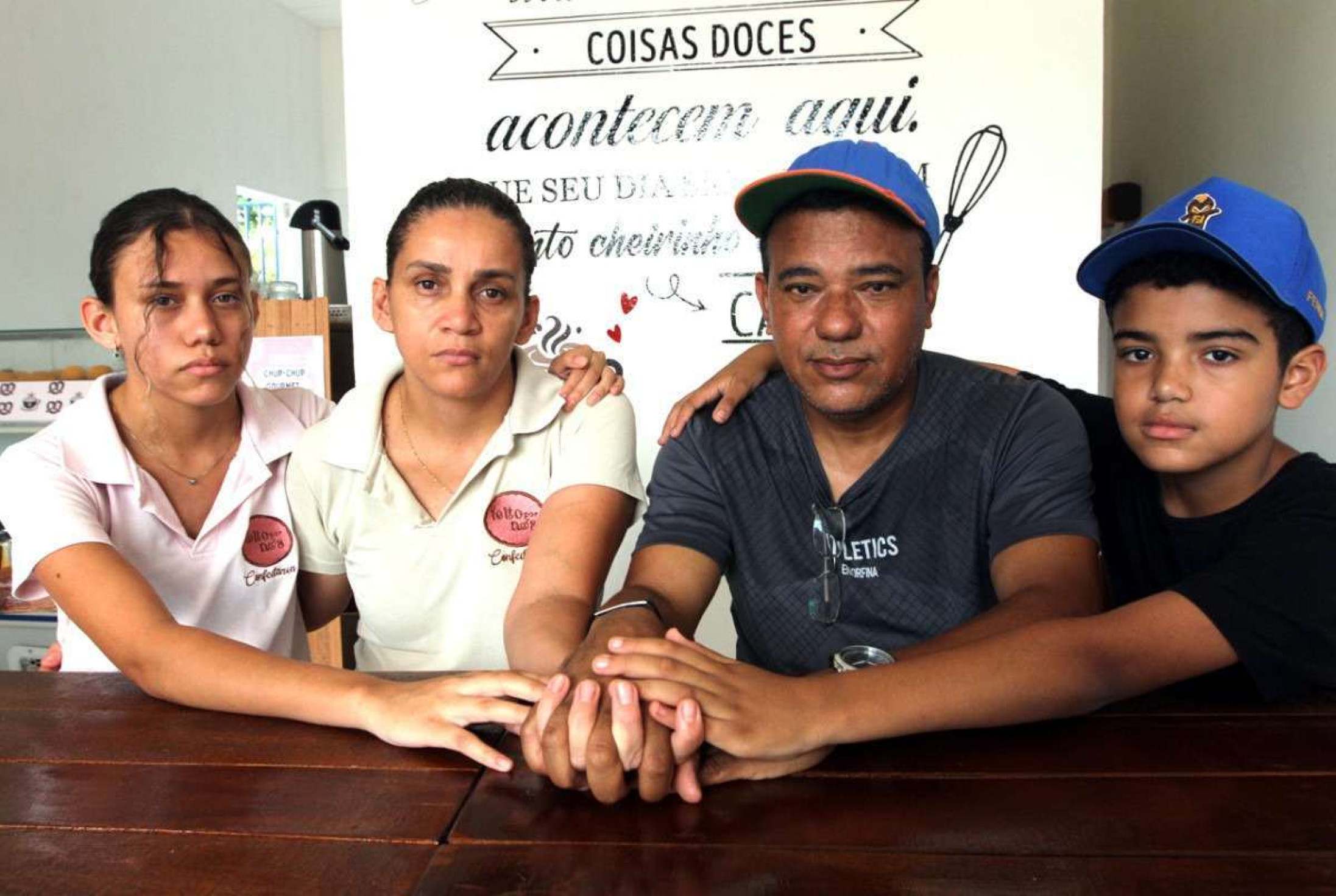 A família Assis, que continua em Córrego do Feijão, perdeu parentes na tragédia de 2019