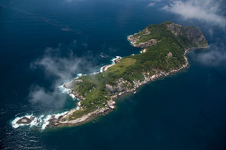 Localizada a 35 quilômetros do litoral paulista, a Ilha da Queimada Grande possui acesso proibido. Lá vive a cobra Jararaca-ilhoa, cujo veneno é mortal. Tendo se proliferado abundantemente na ilha, as estimativas indicam que há uma cobra por metro quadrado.
