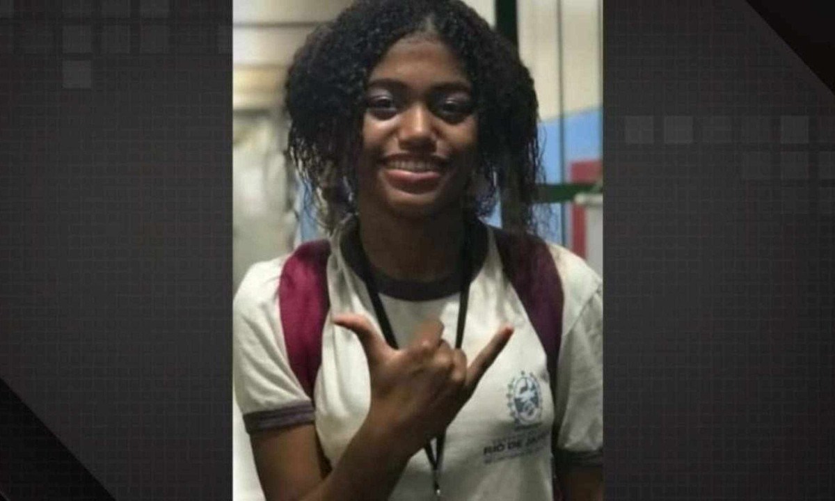 Hendiel, a jovem que morreu afogada em festa de batismo no estado do Rio -  (crédito: Arquivo pessoal)