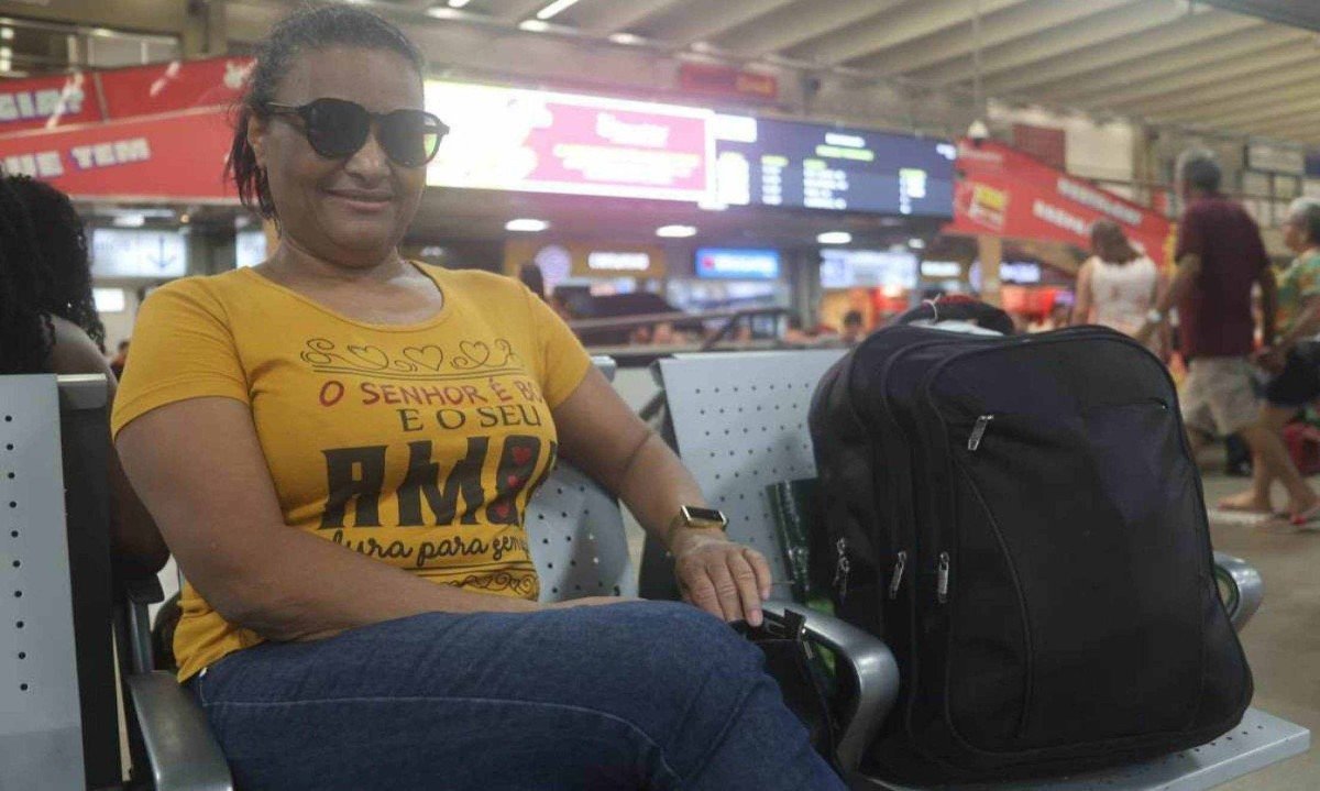 A cabeleireira Silene Novais s&oacute; deve chegar a Ji-Paran&aacute;, em Rond&ocirc;nia, na quarta-feira (29/01) -  (crédito: Marcos Vieira/EM/D.A Press)
