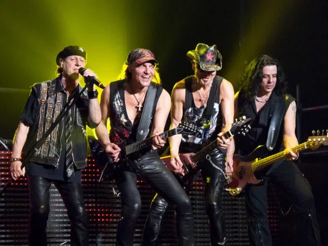 Scorpions (abril): Uma das bandas de rock mais lendárias de todos os tempos se apresenta no festival 