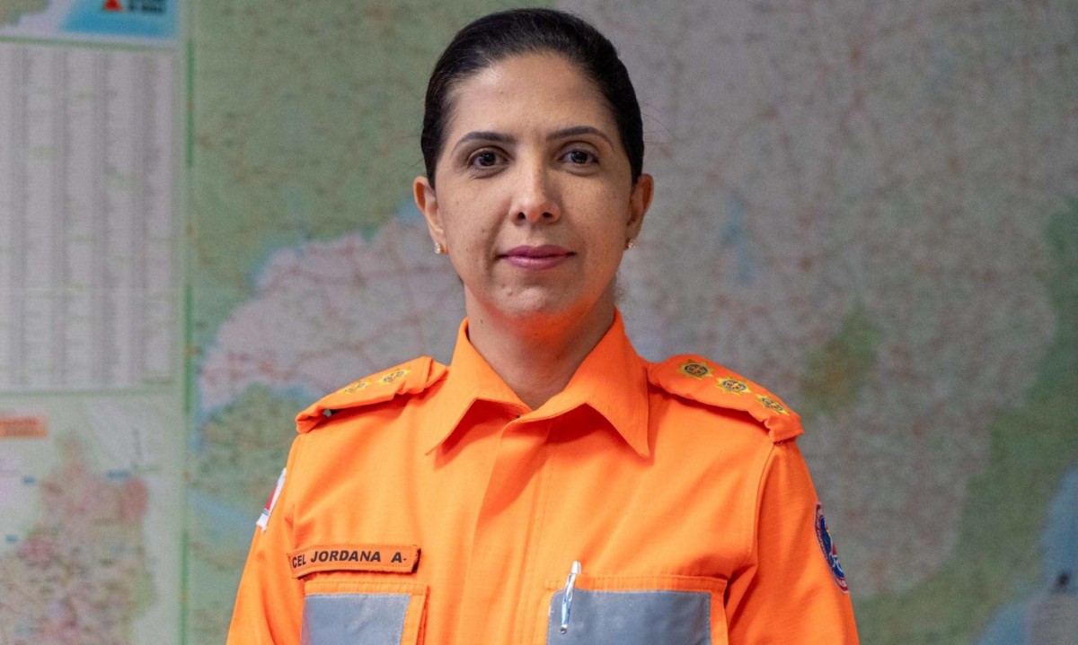 A coronel Jordana de Oliveira Filgueiras Daldegan vai assumir oficialmente a corpora&ccedil;&atilde;o no dia 4 de fevereiro -  (crédito: CBMMG)
