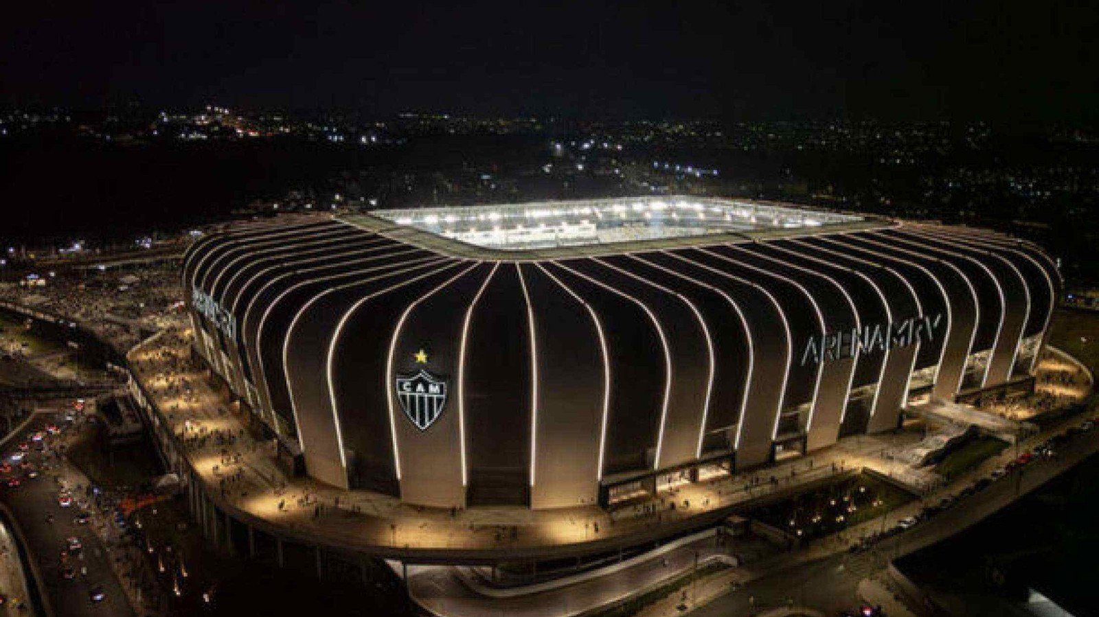 Operativo especial de tráfico en Belo Horizonte para el choque entre Atlético y Santos en la Arena MRV