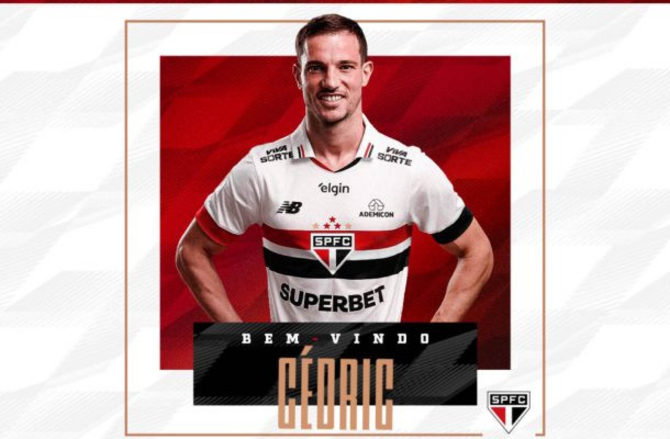 São Paulo anuncia contratação de Cédric Soares