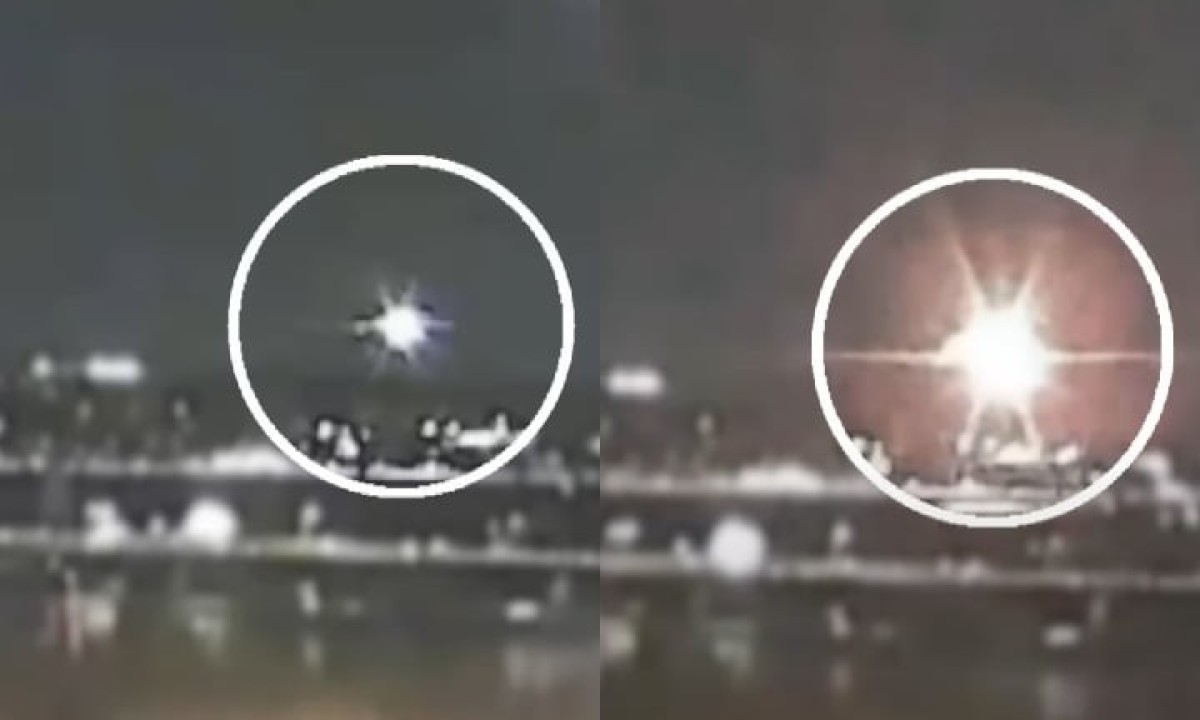 Um avião comercial da American Airlines colidiu no ar com um helicóptero militar na noite desta quarta-feira (29/1) em Washington D.C., nos EUA, próximo ao rio Potomac. -  (crédito: montagem/reprodução cnn)
