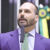 Eduardo Bolsonaro diz que momento não é ideal para impeachment de Lula - Mario Agra / Câmara dos Deputados